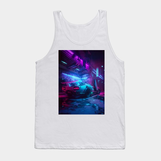 Pause Tank Top by skiegraphicstudio